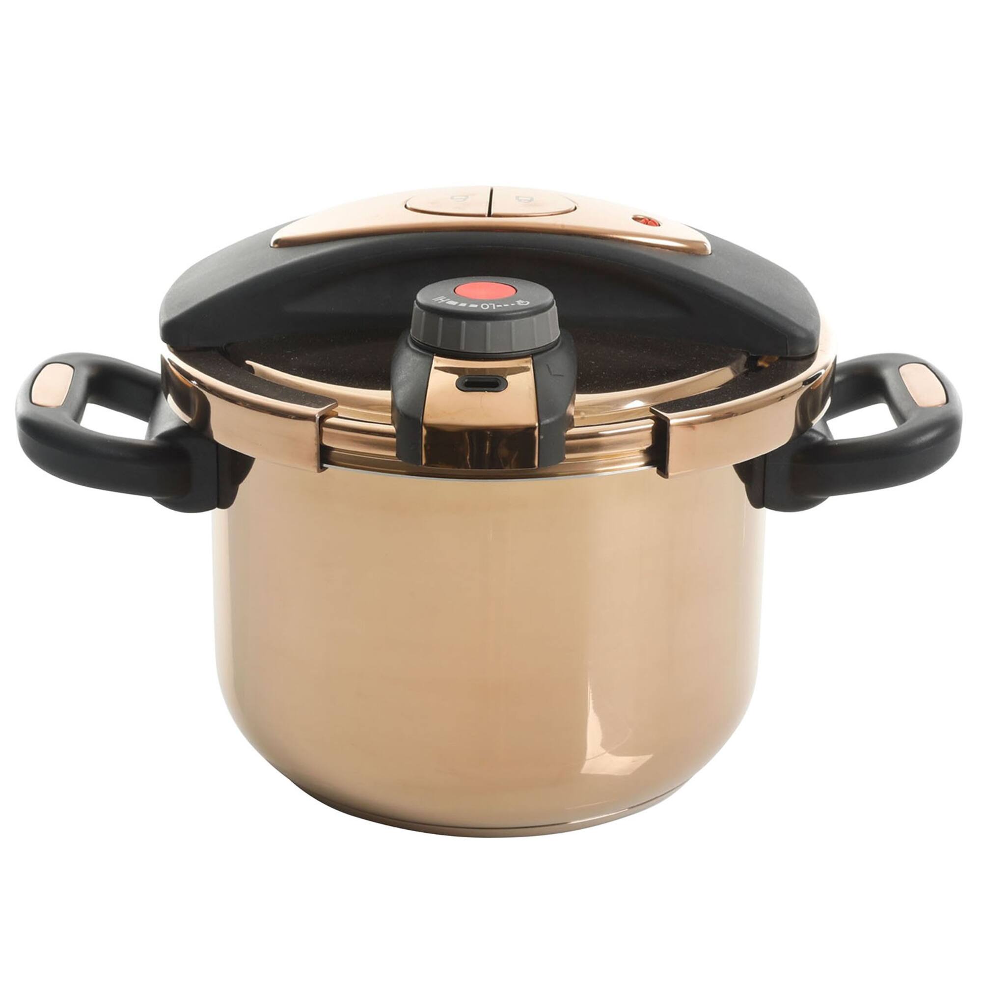 Kenmore® Bloomfield 6qt. Rose Gold Aluminum Pressure Cooker
